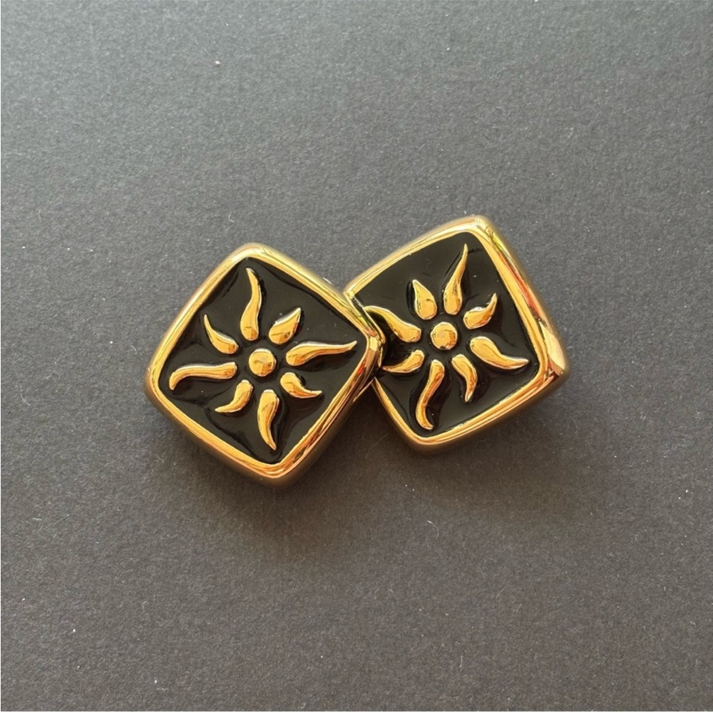 VINTAGE GIVENCHY Sunburst Earrings